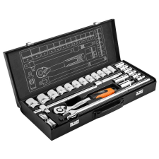 Neo Dugókulcskészlet 1/2&quot;, 25db, CrV dugókulcs