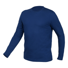 Neo hosszú ujjú póló, tengerészkék, 100% pamut, XL munkaruha