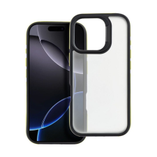 Neo iPhone 15 Pro kemény hátlap tok, átlátszó/sárga tok és táska