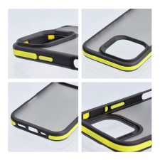 Neo iPhone 16 Pro kemény hátlap tok, átlátszó/sárga tok és táska