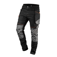 Neo Karcsúsított(slim fit), Munkásnadrág, HD, 60% pamut, 37% polyester, 285 g/m2, lecsatolható szerszámzsebek, L