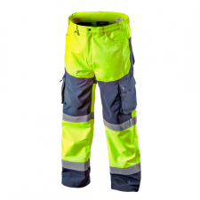 Neo láthatósági munkanadrág, softshell, sárga, XL láthatósági ruházat