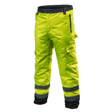 Neo Láthatósági Softshell Munkásnadrág, citromsárga, XXL