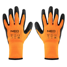 Neo Munkakesztyű, hőszigetelt, latex bevonatú poliészter, 2242X, 10"