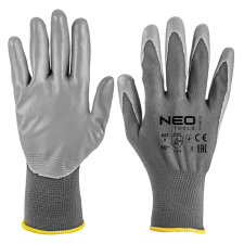 Neo munkakesztyű, poliuretán bevonatú poliészter, 4131X, 10 védőkesztyű