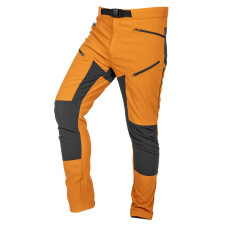 Neo munkásnadrág, Outdoor, 4 irányú sztreccs anyag, mustársárga-szürke, L munkaruha