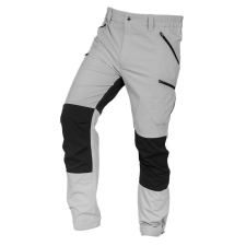 Neo munkásnadrág, Outdoor, 4 irányú sztreccs anyag, világos-sötét szürke, XXL munkaruha
