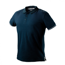 Neo Póló, galléros, kék, 100% pamut, 200g/m2, XXXL munkaruha