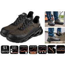 Neo S1 Sr Fo Munkacsizma, Acélbetétes, 43-As Méret ( ) munkavédelmi cipő