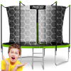 Neo-Sport 252 cm-es kerti trambulin Neo-Sport beltéri hálóval és létrával