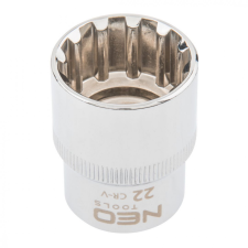 Neo Tools 08-594 Dugókulcs 22Mm, 1/2", Spline dugókulcs
