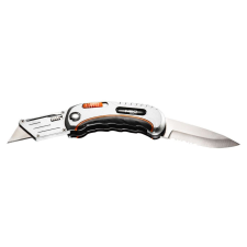 Neo Tools 63-710 trapézpengés összecsukható sniccer + kés, 5 pengével (neo63-710) festő és tapétázó eszköz