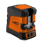 Neo Tools 75-107 Lézerkeresztes szintező, önbeálló, 20m, zöld lézer, mágneses tartóval
