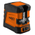 Neo Tools 75-107 Lézerkeresztes Szintező, Zöld Lézer!, Önbeálló, 20M, Mágneses Tartóval