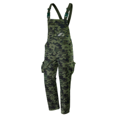 Neo Tools 81-241-XS Kantáros, terepmintás Munkásnadrág, CAMO, 60% pamut, 40% polyester, 255 g/m2, XS