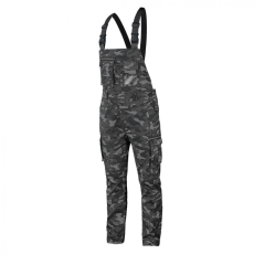 Neo Tools 81-252-L Munkanadrág, kantáros, terepmintás, Camo URBAN, 60% pamut, 37% poliészter, 3% elasztán, L