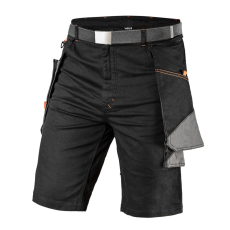 Neo Tools 81-278-L Karcsúsított(slim fit) Rövid munkásnadrág, 60% pamut, 37% polyester, 3% elastane, 285 g/m2, övvel, L