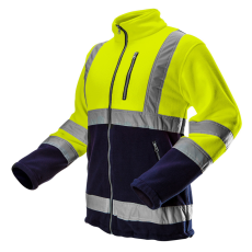 Neo Tools 81-740-M Láthatósági Polár Munkavédelmi kabát, sárga, M