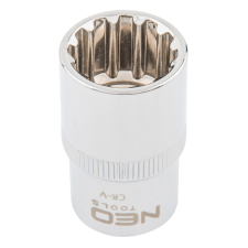 Neo Tools Dugókulcs 15mm, 1/2", SPLINE dugókulcs