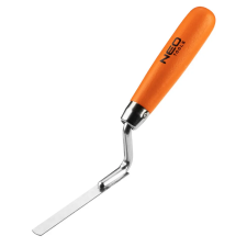 Neo Tools Fugázókanál, rozsdamentes 10mm, fa markolat kőműves és burkoló szerszám