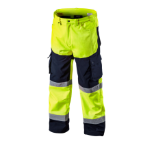 NEO TOOLS Láthatósági Softshell Munkásnadrág, citromsárga, L 81-750-L láthatósági ruházat