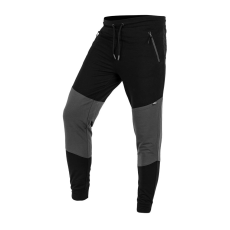Neo Tools Melegítő nadrág COMFORT, fekete-szürke, 57%pamut 39% poliészter, XL (81-282-XL)