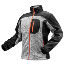 Neo Tools Munkadzseki, kötött, softshell betétekkel, XXXL (81-555-XXXL) munkaruha