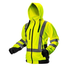 Neo Tools Munkadzseki, láthatósági, citromsárga, kapucnival, XXL (81-745-XXL)