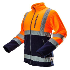 Neo Tools Munkadzseki, láthatósági, polár, narancssárga, S (81-741-S) láthatósági ruházat