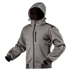 Neo Tools Munkadzseki, Softshell, levehető kapucnival, XXL (81-551-XXL)