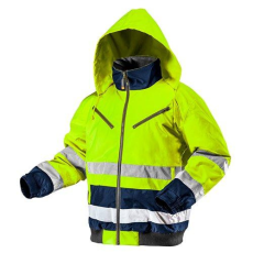 Neo Tools Munkakabát, láthatósági, extrán szigetelt, sárga, M (81-710-M)