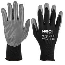Neo Tools Munkakesztyű, nitril bevonatú poliészter, 4131X, 11, Rendelési egység: 12db