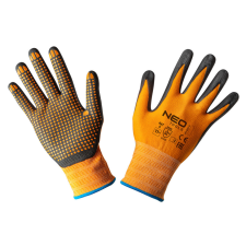 Neo Tools Munkakesztyű, nylon, csúszásgátló pöttyökkel, 4131X, 11" védőkesztyű