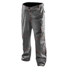 Neo Tools Munkanadrág, BASIC, L/54, 35% pamut, 65% polyester, 245 g/m2, Többfunkciós zsebek, térdprotektor zseb, LD (81-420-LD)