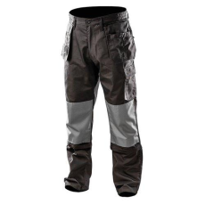 Neo Tools Munkanadrág, HD, M/50 65% poliészter, 35% pamut, 267g/m2, térdprotektor zseb, térd alatt lezippzározható, M (81-230-M)