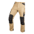 Neo Tools Munkásnadrág Mix&Match Canvas, 280g/m2, külső zsebek, Cordura részek, fényvisszav. betétek, bézs-fek., XXL