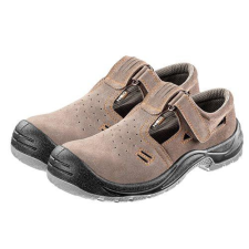 Neo Tools Munkaszandál, velúrbőr, S1 SRC, 47 (82-080-47) munkavédelmi cipő