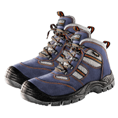  NEO TOOLS Munkavédelmi bakancs, velúrbőr, CE, 43, S1P SRA 82-044