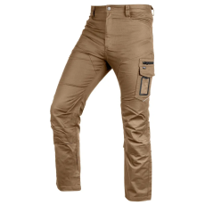 Neo Tools Neo munkásnadrág Mix&Match Canvas, 280g/m2, külső zsebek, fényvisszav. betétek, barna, XXL