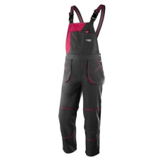 Neo Tools Női kantáros munkanadrág, 65% pamut, 35% polyester, 245 g/m2, L (80-240-L)