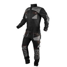 Neo Tools Overall, HD, karcsúsított(slim fit), 60% pamut, 37% polyester, 3% elastane, 285 g/m2, M (81-258-M)