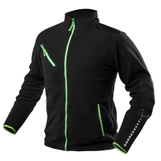 Neo Tools Prémium polár felső, fekete, cordura megerősítésekkel, 300g/m2, XL (81-507-XL)