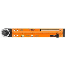 Neo Tools Szögmérő alumínium házas, vízmértékkel, jelölő ceruzával (72-225) mérőszerszám
