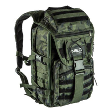 Neo Tools Taktikai túra hátizsák terepszínű, kívül:4 zseb, belül:18 zseb, 600D poliészter, 30L kapacitás (84-321) túrahátizsák