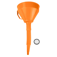 Neo Tools Tölcsér 160mm, 1,2L, flexibilis kifolyóval, polietilén autójavító eszköz