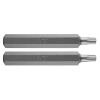 Neo Tools Torx bit, 3/8", T30x75mm, S2, 2db
