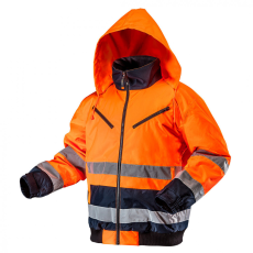 NEO (Topex) NEO Láthatósági Munkadzseki, extrán szigetelt, narancssárga,XXXL