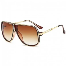 NEOGO Calvin 2 napszemüveg, Gold / Brown