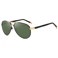 NEOGO James 5 napszemüveg, Gold / Green