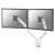 Neomounts DS70-250WH2 asztali TV konzol 88,9 cm (35